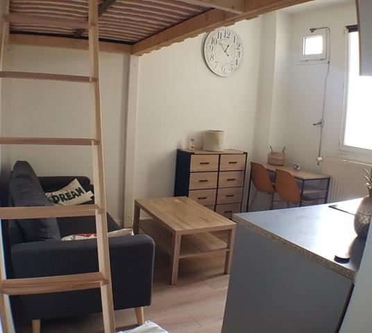 Studio rénové 17m²