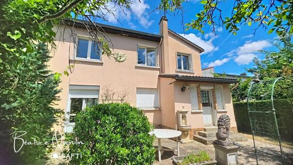 Maison 106 m² - 3 chambres - Sous-sol total - Terrain 629 m²