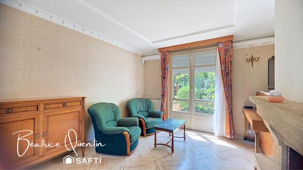 Maison 106 m² - 3 chambres - Sous-sol total - Terrain 629 m²