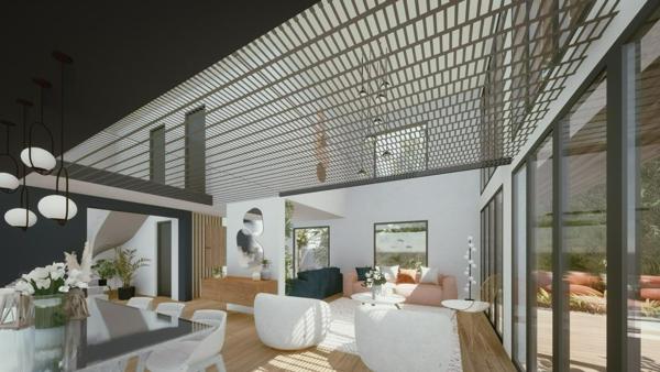 Bordeaux Caudéran, Maison d'architecte, T7, 168m²