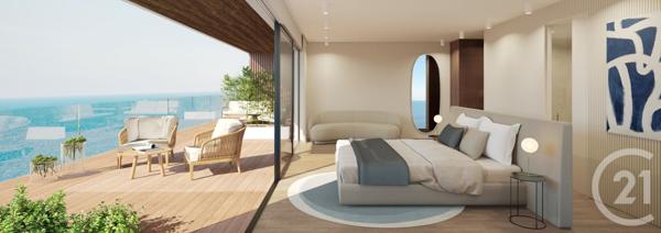 Appartement F2 à vendre  2 pièces - 54,36 m2 CAP D AIL - 06