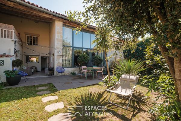 Maison de charme avec vue contemplative sur la Sèvre