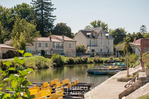 Maison de charme avec vue contemplative sur la Sèvre