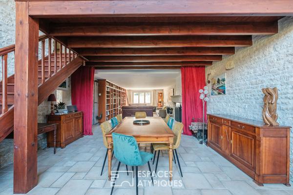 Maison de charme avec vue contemplative sur la Sèvre