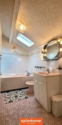 Epinal Maison 2 chambres, 1 bureau, sous-sol complet, terrain, garage