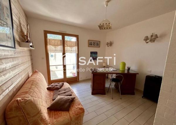 Maison plain pied, 4 chambres, 3 salles d'eau, jardin clos