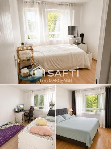 Appartement familial 4 pièces de 85,12 m² avec balcon, parking et nombreux rangements