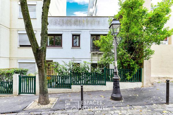 Duplex en rez-de-jardin avec terrasse