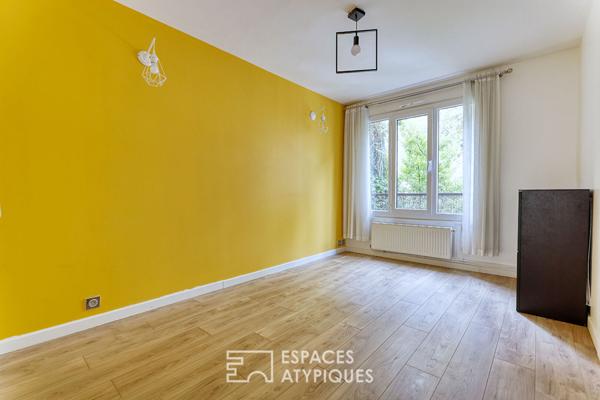 Duplex en rez-de-jardin avec terrasse