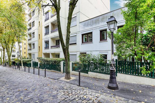 Duplex en rez-de-jardin avec terrasse