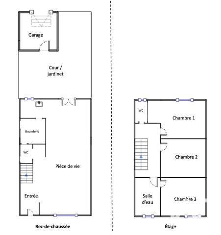 Maison à vendre 4 pièces 102 m² Cholet