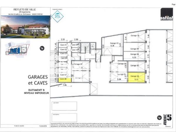 Location Appartement 2 pièces 48.08 m² - 14 RUE DES ARRAULTS Eybens 38320