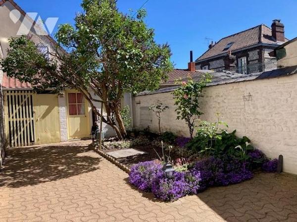 ROUEN Jardin des Plantes - maison de ville (61 m² habitables - env. 85 m² au sol- - possib. 4 Chbres
