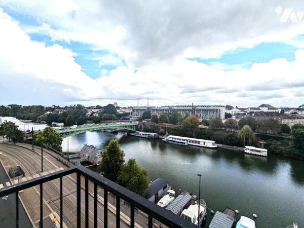 APPARTEMENT 2 PIECES - 1 CHAMBRE - STATIONNEMENT - CAVE - NANTES QUAI DE VERSAILLES 