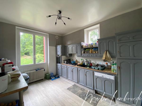 Bujaleuf - Maison 148 m² sur jardin arboré - 3 chambres - sous-sol