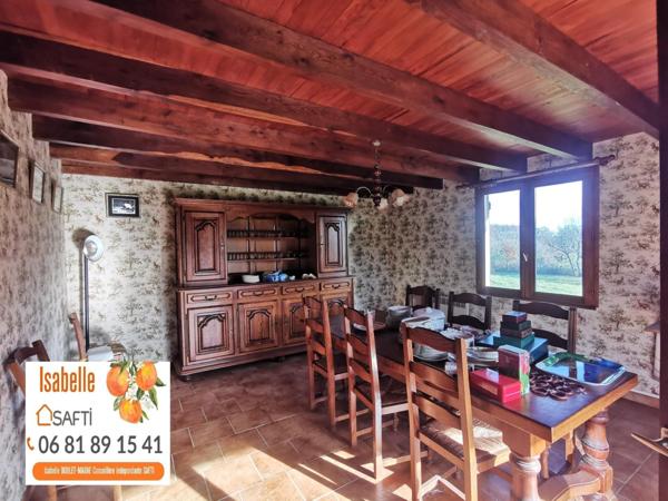 Maison à la campagne avec projet de gîte ou double habitation