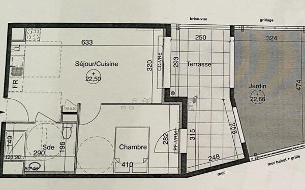 Appartement à vendre    2 pièces • 39 m2 Six-Fours-les-Plages