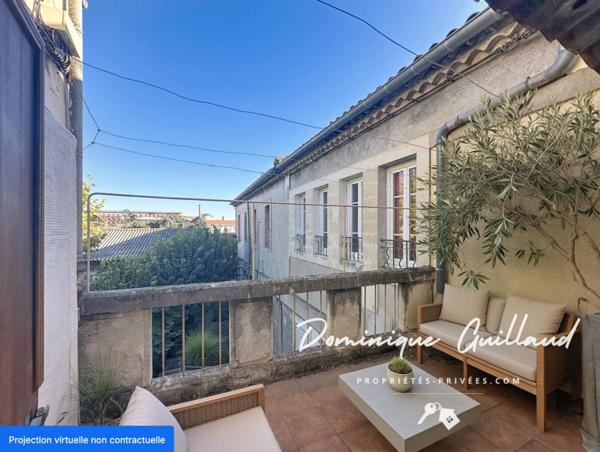 Appartement 5 pièces-114,68 m² -Vue sur les Jardins de la Préfecture _Nîmes