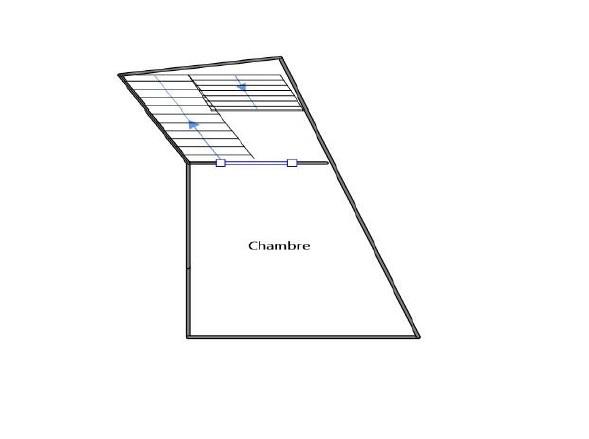 Marseille (13006) Notre Dame du Mont---T2 côté cour---Petite terrasse---