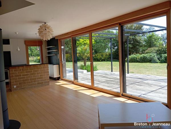 Maison contemporaine et basse consommation secteur Mayenne