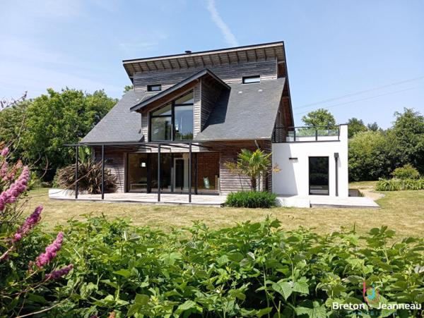 Maison contemporaine et basse consommation secteur Mayenne