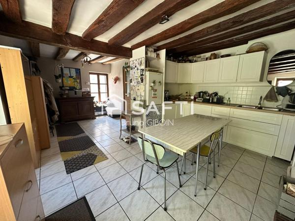 Maison de ville de 80 m², 4 pièces, terrasse avec jardinet et garage