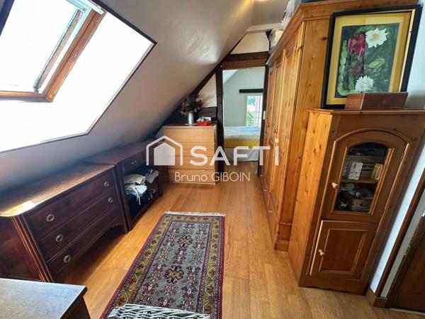 Maison de ville de 80 m², 4 pièces, terrasse avec jardinet et garage