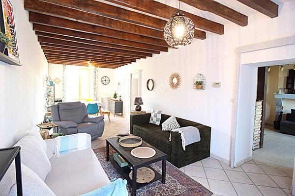 Proche St ERME : Maison - 112.18m² -3ch - jardin & Dépendances