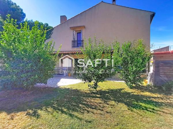 Maison 5 chambres de 185 m² avec extérieurs et annexes