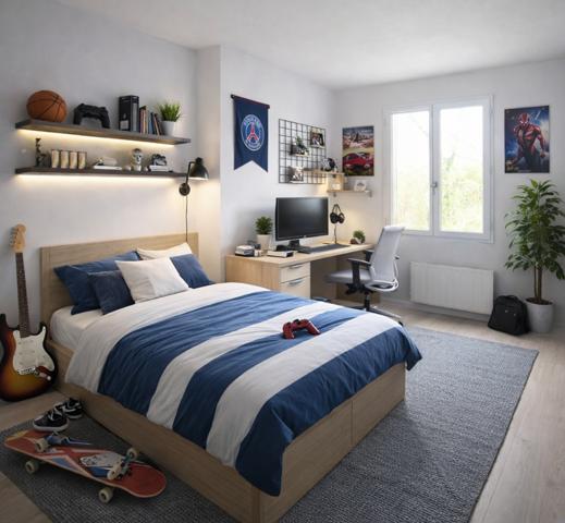 Neuilly-Saint-Front (02470) Pavillon plein pied 4 pièces