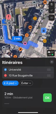 Rue de Bougainville situation de 1er ordre