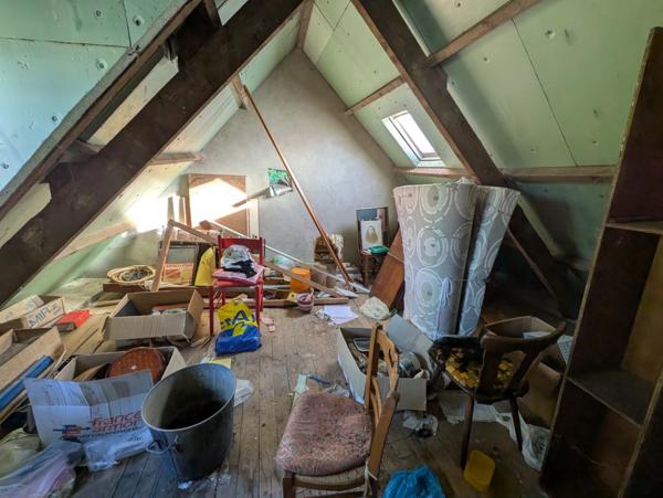 MELLIONNEC MAISON EN PIERRE SOUS ARDOISES A RENOVER 2 PIECES 55m² PARCELLE ATTENANTE DE 292 m²