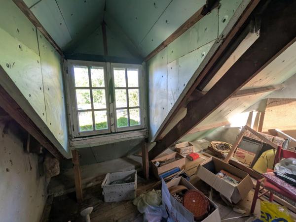 MELLIONNEC MAISON EN PIERRE SOUS ARDOISES A RENOVER 2 PIECES 55m² PARCELLE ATTENANTE DE 292 m²