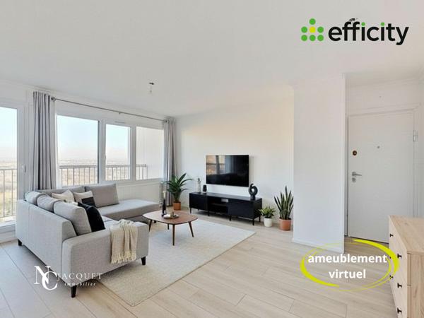 Appartement 3 pièces - 68 m² Exclusivité efficity