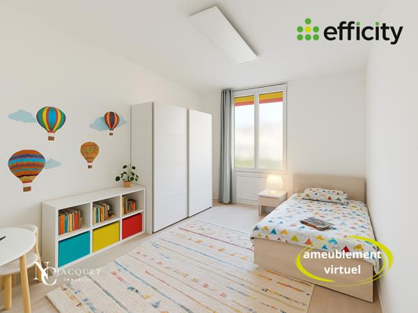 Appartement 3 pièces - 68 m² Exclusivité efficity