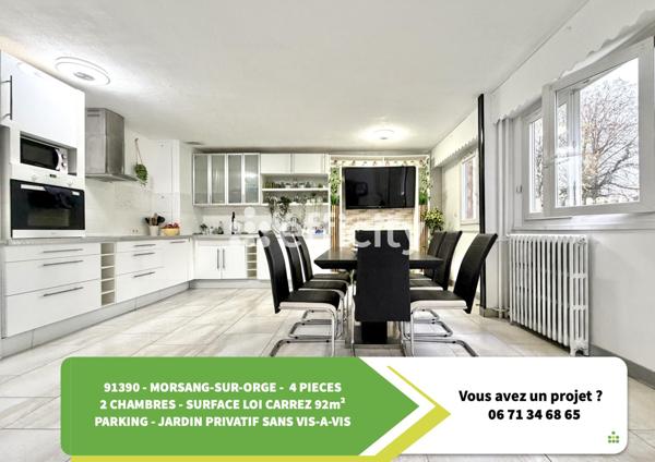 Appartement 4 pièces - 92 m²