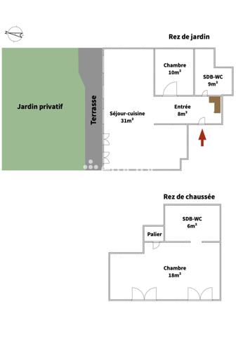 Appartement 4 pièces - 92 m²