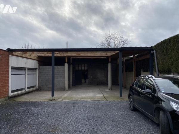 A VENDRE IMMEUBLE PROFESSIONNEL A ROUBAIX  rue Léon Marlot secteur Alfred Motte