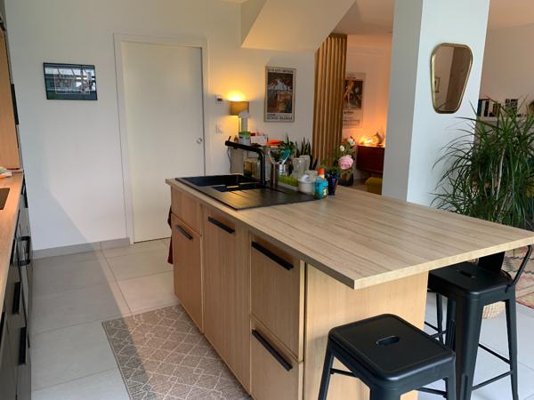 A louer maison T5 avec terrasse et jardin Angers centre