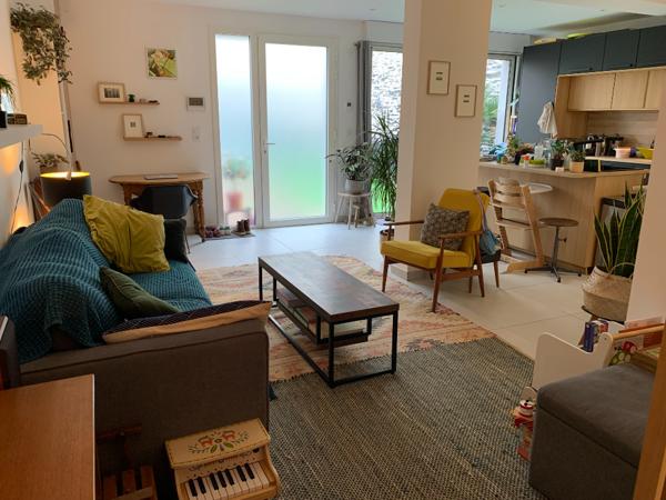 A louer maison T5 avec terrasse et jardin Angers centre
