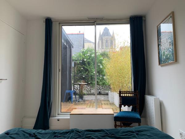 A louer maison T5 avec terrasse et jardin Angers centre