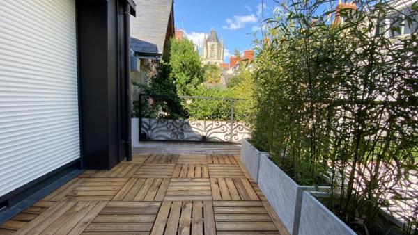 A louer maison T5 avec terrasse et jardin Angers centre