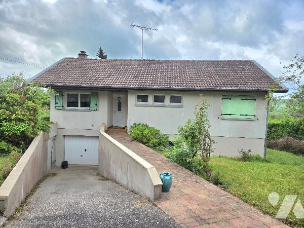 PLAIN PIED, sur sous-sol, de 94m2, avec garage et terrain - ECROUVES VILLAGE