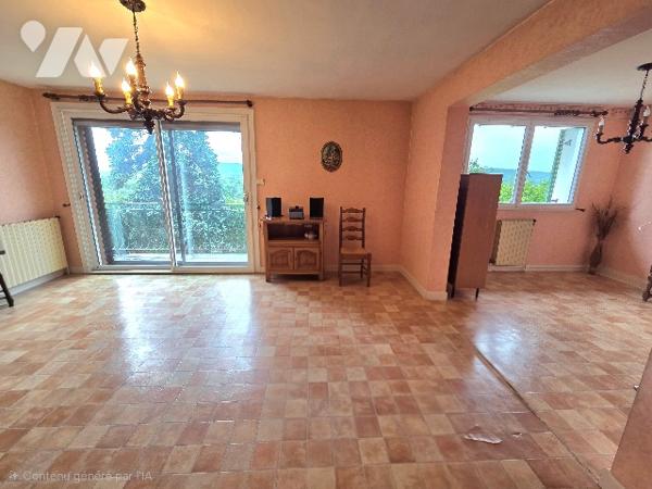 PLAIN PIED, sur sous-sol, de 94m2, avec garage et terrain - ECROUVES VILLAGE