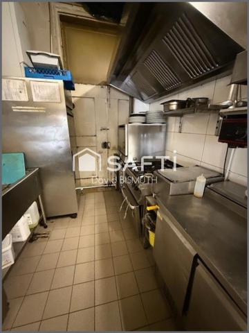 FONDS DE COMMERCE RESTAURANT 80 m2 EXTRACTION DE 250 SITUE A LEVALLOIS PLACES ASSISES 50 EN INTERIEUR 18 EN TERRASSE