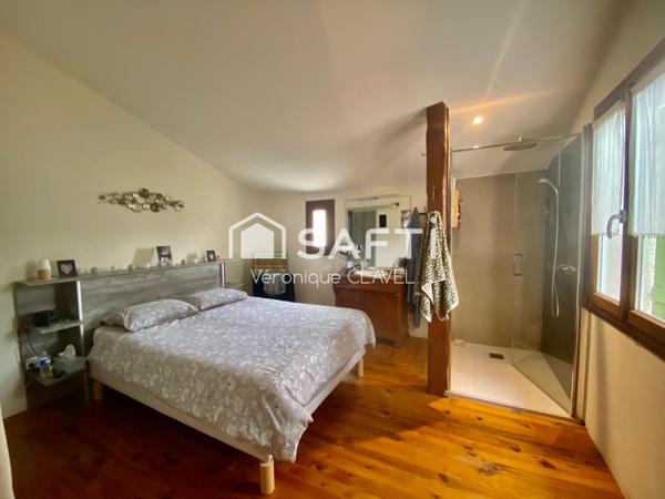 Coquette villa au calme de 106m2 plain pied  posée sur un terrain de 348m2 avec piscine