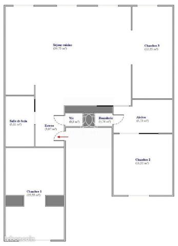 Lyon 6 – Brotteaux – Bel appartement 4 pièces
