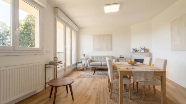 Dpt Finistère (29), A vendre QUIMPER Ouest, Appartement 3e étage de type 2 de 51 m² habitable avec  balcon - Cave.