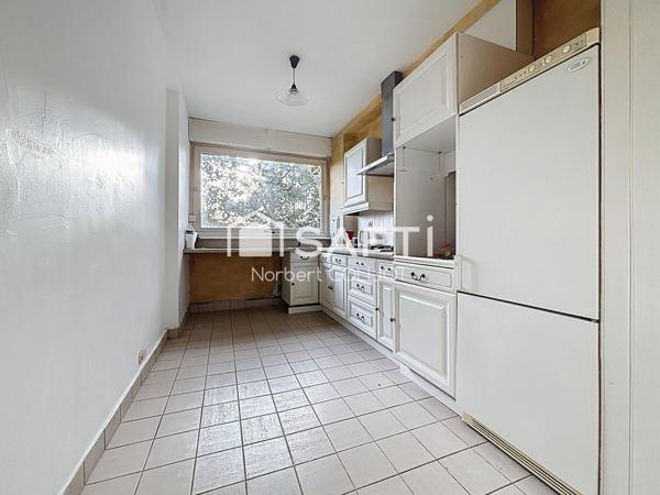 Appartement 3/4P fonctionnel lumineux à rénover