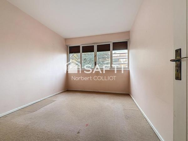 Appartement 3/4P fonctionnel lumineux à rénover